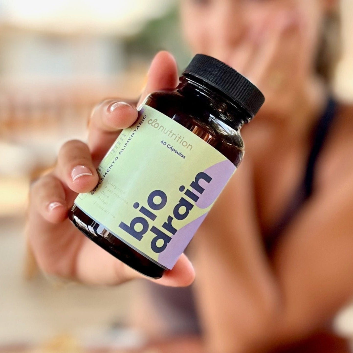 Bio Drain - Suplemento Detox y Salud Cardiovascular con L-Arginina y Algas Marinas