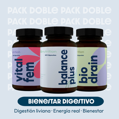 Pack Digestión, Energía y Bienestar Integral