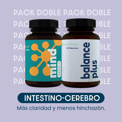 Pack Intestino-Cerebro (Omega 3 y Probióticos)